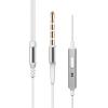 100SEASHELL Long Cord Wired Earbuds no Microphone Headphones Watching tv with Extra Noise isolating Blocking bass Ear Buds Without mic Corded Length Earphones view 2
