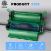 Flemoon [6 Pack] Outdoor Extension Cord Safety Cover with Waterproof Seal, Weatherproof Electrical Connection Box to Protect Outdoor Outlet, Plug, Socket, Christmas Holiday Decoration Light, Green view 3