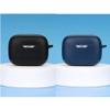 2 Pack DAYJOY Soft Silicone Protective Case Cover Compatible with JBL Tune 230NC TWS True Wireless Headphones, Protective Skin Sleeve with Key Chain (Black+Blue) view 1