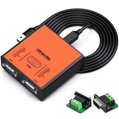 Pibiger PU2CANFD Series USB to CAN Converter (USB2CANFD-X2)