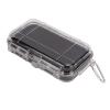 Alomejor Storage Box, Compact EDC Case with Anti-Skid Rubber Pad ABS Plastic Impact-Resistant for Camping Hiking Water Sports Enthusiasts view 1