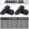 SATINIOR 2 Pairs Bowling Shoe Covers Black Non-Slip Protector, Reusable, XL view 3