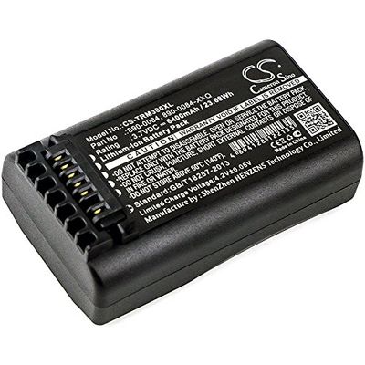 Flujoy 6400mAh/3.7V Replacement Battery for Trimble Nomad 1050X Numeric Key NMDBNY-121-00 Nomad 800 Nomad 800LC Numeric Key 990651-004277 108571-00 53708-PRN 53708-00 890-0084 890-0084-XXQ