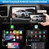 Leadfan Double Din Car Stereo Radio Support Apple Carplay&Android Auto, 7inch HD Touchscreen Double Din Radio with Bluetooth, Car Audio Receivers, Camera, MirrorLink, FM Radio, 2 USB/TF/AUX/Subwoofer view 2