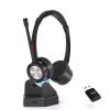 MAIRDI Wireless Headset with Microphone for PC, 5.2 Bluetooth Headset with Mic Noise Canceling for Truck Driver Office Call Center, 40H Play Time, Bluetooth Phone Headset for Teams Skype Zoom Jabber view 1