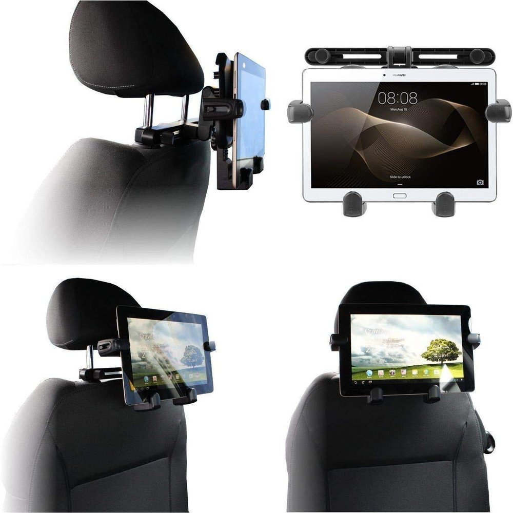 Navitech in-Car Portable Tablet Headrest Mount Compatible with Samsung Galaxy Tab A8 10.5 (2021)