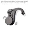 MECCANIXITY Driving Doze Reminder Anti Sleep Alarm 80dB J Shaped Plastic with Vibration Alert Black view 4