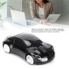 2.4GHz Mouse Car Shape Ergonomic Optical Cordless with USB Receiver Mause for PC Office Laptops(Black) view 2
