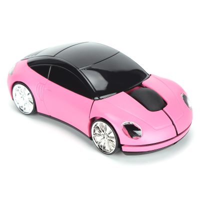 2.4G Mouse Car Mouse, Mouse Car Shape Ergonomic Optical Cordless Mice with USB Receiver Mause for PC Office Laptops, Gifts for Kids Friends Boy Girls()