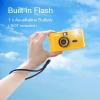 B10 Reusable 35mm Film Camera Use 135/35mm Film (2436mm), Creative Gifts Vintage Film Camera with Flash, for Kids and Adults (Yellow) view 3