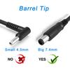 230W Genuine Charger for HP Omen X 2S 15, Z2 Mini G4, Thunderbolt Dock 230W G2 2UK38AA Zbook 15 17 G2 19.5V 11.8A TPN-LA10 925141-850 Power Supply Adapter Cord view 2