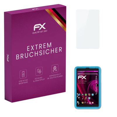 atFoliX Plastic Glass Protective Film compatible with Blackview Tab 6 Kids, 9H Hybrid-Glass FX Screen Protector