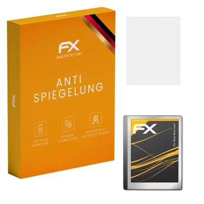 atFoliX Screen Protector compatible with Onyx Boox Leaf Screen Protection Film, anti-reflective and shock-absorbing FX Protector Film (2X)