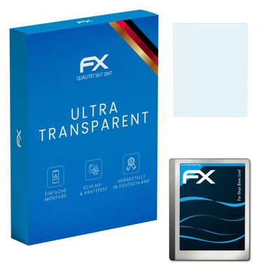 atFoliX Screen Protection Film compatible with Onyx Boox Leaf Screen Protector, ultra-clear FX Protective Film (2X)