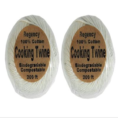 Regency Wraps Butchers Cooking Twine 200ft Ball, 100% Cotton Pack of 2
