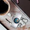 GRAPHICS & MORE Scrappy Dappy Doo Headphone Earbud Cord Wrap - Charging Cable Manager - Wire Organizer Set of 2 - White view 3