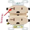 Spy Camera Wall Outlet HD 1080P Ivory view 1