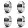 Tertullus 4pcs Speaker Isolation Feet 39mm17mm Turntable Isolation Platform Anti-Vibration Base Pad Stand Floor Protector Shock Absorber for HiFi Speaker,Amplifier,Subwoofer view 1