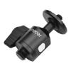 Andoer Mini Ballhead Adapter Camera Tripod Ball Head Mount Alumnum Alloy 1/4 Inch Screw Connector to 3/8 Inch Screw Connector view 2