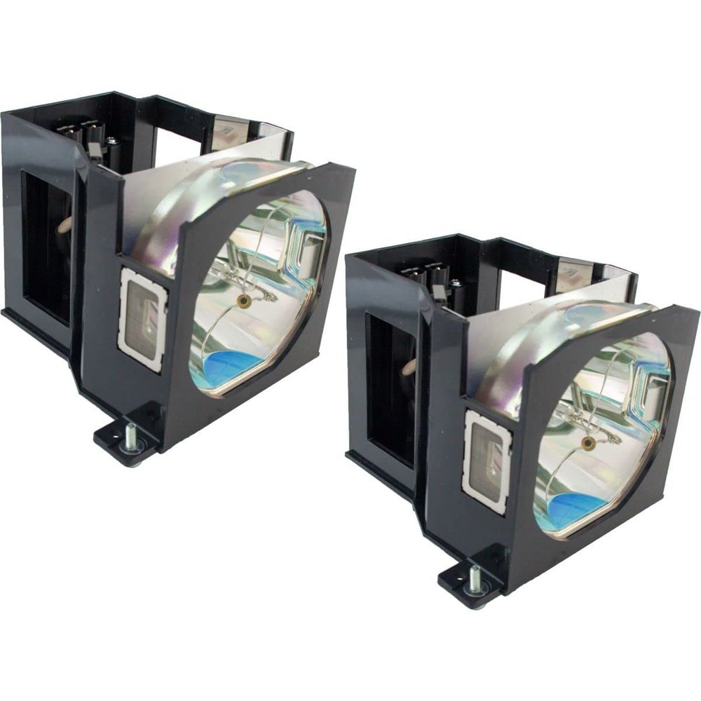 Dekain for Panasonic PT-D7500 PT-D7600 Twin-Pack Projector Lamp ET-LAD7500W (Original OEM Bulb Inside)