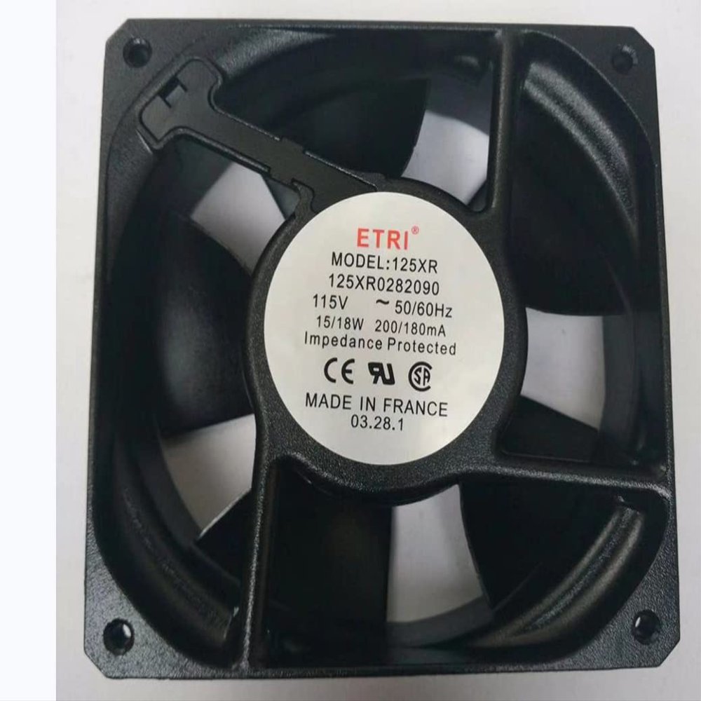 125XR0282090 120x120x38mm 115V 15/18W 200/180mA Cooling Fan