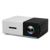 Portable Projector Mini HD 1080P Movie Projector Outdoor Home Theater Video Projector Compatible with HDMI,USB,AV, Headphones Interfaces Support 5V-2A Mobile Power Supply,Black view 1