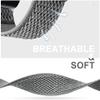 3-Pack Elastic Nylon Bands Compatible with Fitbit Charge 6/ Charge 5, Breathable Adjustable Replacement Stretchy Nylon Loop Wristband Sport Strap for Women Men, 301 view 2