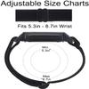3-Pack Elastic Nylon Bands Compatible with Fitbit Charge 6/ Charge 5, Breathable Adjustable Replacement Stretchy Nylon Loop Wristband Sport Strap for Women Men, 301 view 3