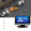Car Auto Vehicle Reverse Backup Radar System with 4 Parking Sensors Rear Distance Detection kit Parktronic Assistant Beep Voice Warning LCD Monitor view 2