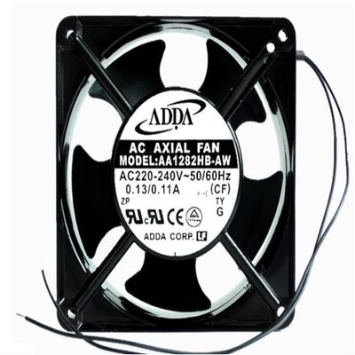 AA1282HB-AW 120x120x38mm 220/240V 0.13/0.11A 2-Wire Cooling Fan