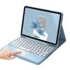 HENGHUI Touch Keyboard for Galaxy Tab A8 10.5 inch 2022 Model SM-X200/SM-X205/SM-X207 Keyboard Case with Touchpad Cute Round Key Detachable Color Keyboard (Black) view 1