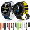 CZKE 26 22mm Official Same Paragraph Strap Silicone Watchband For Garmin Fenix 6X 6 6S Pro 5X 5 Plus HR Enduro Quick Release Bracelet (Color : E, Size : 22mm Fenix 5 5Plus) view 2