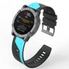 CZKE 26 22mm Quick Fit Watchband For Garmin Fenix 6X 6 Pro 5X 5 Plus 3 HR 935 Enduro Straps Silicone Easyfit Quick release Wrist Band (Color : H, Size : 22mm Width) view 4