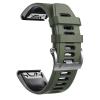 CZKE Leather Watchband for Garmin Fenix 5/5X/5S Plus 6/6X/6S Pro 945 935 3 HR D2 Smart Bracelet 22 26mm Quick release Wristband Strap (Color : Silicone 4, Size : 26mm Fenix 3 HR D2) view 1
