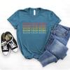 Show Your Work Teacher Shirt, Bella Canvas Soft-Feel Unisex Tee view 3