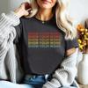 Show Your Work Teacher Shirt, Bella Canvas Soft-Feel Unisex Tee view 2
