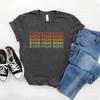 Show Your Work Teacher Shirt, Bella Canvas Soft-Feel Unisex Tee view 3