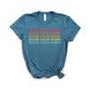 Dream Lume Teacher Shirt, Show Your Work, Math Teacher, Back to School Gift, Softstyle Unisex Tee Heather Teal view 1