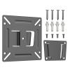 ASMXQY Monitor Wall Mount for Most 14-24" TVs, Universal Camper Small TV Wall Mount Bracket Fixed RV TV Mount Max Load 33lbs VESA up to 100x100mm 17 19 22 23 inch Low Profile Computer Monitor Mounts view 1