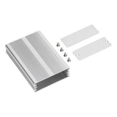 Electric Box, Silver Enclosure Case Integrated for DIY