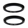 (2 Pcs) 46-58MM Step Up Ring Adapter, 46mm to 58mm Step Up Filter Ring, 46 mm Male 58 mm Female Stepping Up Ring for DSLR Camera Lens and ND UV CPL Infrared Filters view 1