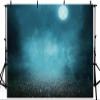 12x10FT Fantasy Winter Night Snowflake Backdrop Winter Wonderland Photography Background Rustic Night View Forest Trees Fairy Tale Winter Christmas Photo Studio Props view 1