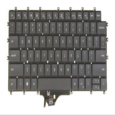 AZUBAYCOM US English Layout Laptop Keyboard for Dell Latitude 9510 9520 (2in1) 01JHJY, Backlit, Black