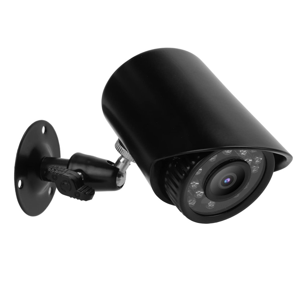 Outdoor Security Camera, Hight Definition Camera IP66 Waterproof 1080P Universal 12V 3.6mm Lens for Office for Home for School(PAL)