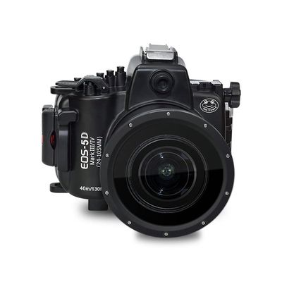 Sea frogs Camera Housing Compatible with Canon EOS 5D Mark III/IV with EF16-35mm f/2.8LII USM Lens,Waterproof IPX8, 40m/130ft Depth Protection EOS 5D Mark 4 Underwater Camera Case, Ideal for Diving