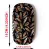 2.4G Wireless Mouse with Cute Pattern Design for All Laptops and Desktops with Nano Receiver - Color Feathers Embroidery view 2