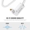 Bangun White Optical Audio Cable 20ft, Slim 90 Degree Digital Audio Optical Cord, SPDIF Toslink Right Angle Fiber Optic Audio Cable, Digital Sound Cord for Sound Bar/TV/PS4/Xbox/Home Theater view 4