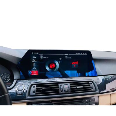 ZWNAV 12.3 Screen 1920X720 Car Stereo for BMW 5 Series F10 F11 2010 2011 2012 CIC Android Radio in-Dash Navigation GPS Multimedia Head Unit Qualcomm Wireless Carplay(2010-2012 CIC,6GB 128GB)