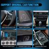 ZWNAV 12.3 Screen 1920X720 Car Stereo for BMW 5 Series F10 F11 2010 2011 2012 CIC Android Radio in-Dash Navigation GPS Multimedia Head Unit Qualcomm Wireless Carplay(2010-2012 CIC,6GB 128GB) view 3
