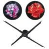 3D Hologram Fan Projector, 65CM 3D Hologram Advertising Display LED Fan with 2000 x 576 Hi-Resolution, 574 LED Beads & 16G Memory Card, Hologram Fan Advertising Display for Business, Store, Bar(#1) view 4